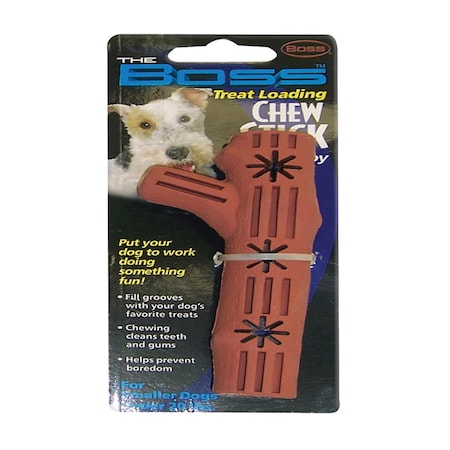 Boss Boss Pet Brown Rubber Chew Stick Dog Toy Small 1 pk A02670